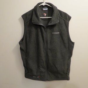 Columbia Mens Fleece Vest, Outdoor Wear, Jacket L